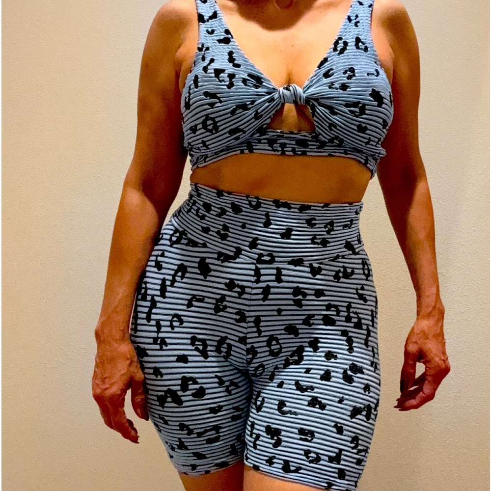 Samba Stripe Two Piece Set